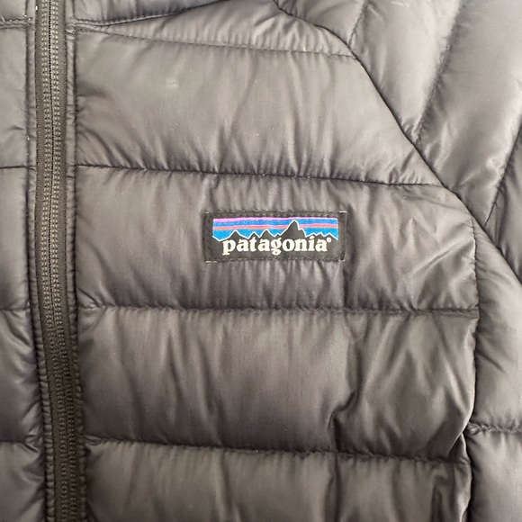Patagonia Black Hooded Puffer Down Jacket - Picture 5 of 8